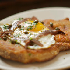 Schnitzel a la Holstein