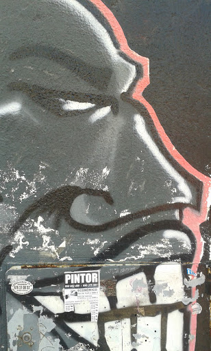 Grafiti Calvorota Sonriente