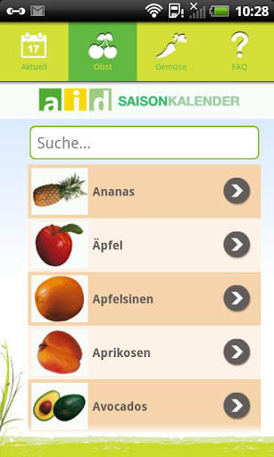 Saisonkalender