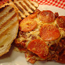 Three Meat Lasagna