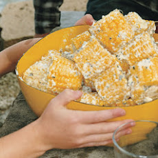 Corn on the Cob with Mint-Feta Butter