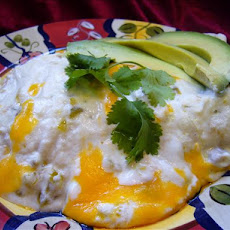 Green Chili Enchiladas