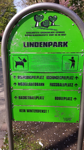 Eingang Lindenpark
