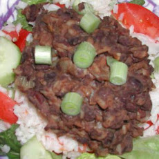Refried Black Bean Salad
