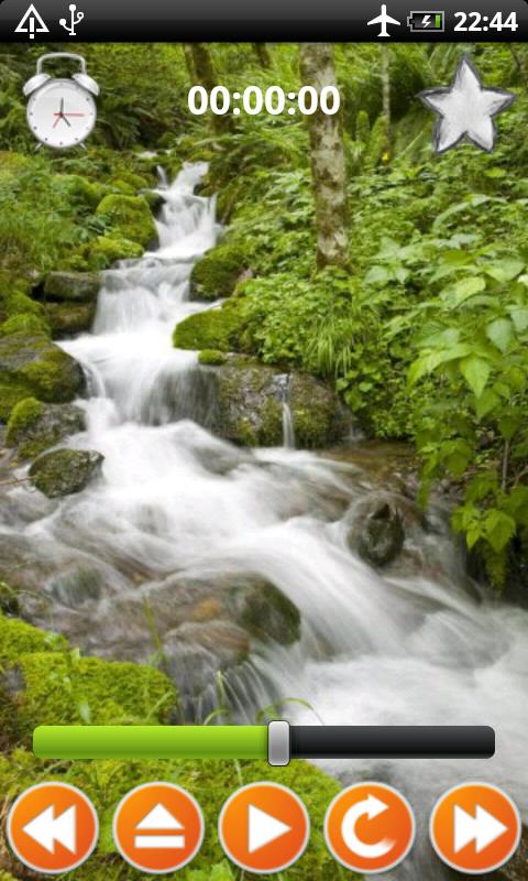 Android application River Sounds Nature To Sleep screenshort