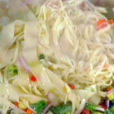 Tagliolini al Crudaiolo: Fresh Pasta with Raw Vegetables