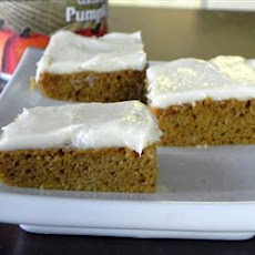Frosted Pumpkin Bars