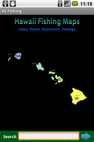 Hawaii Fishing Maps - 2.8K