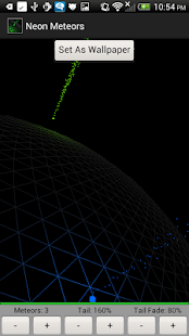 How to download Neon Meteors Live Wallpaper patch 1.2 apk for android