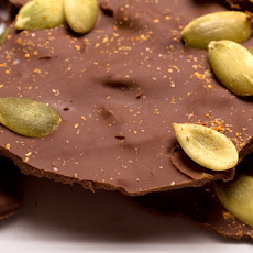 Chocolate-Toffee–Pumpkin Seed Bark Recipe