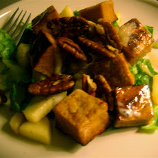 Caramelized Tofu and Gala Apple Salad