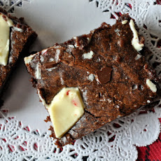 Peppermint Bark Brownies