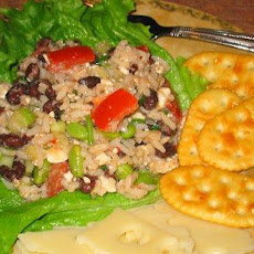 Rice, Black Bean & Feta Salad