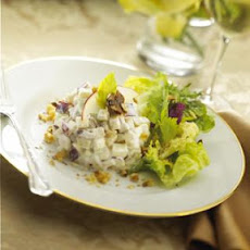 Waldorf Salad With Fresh Goat Cheese