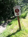 Indian Creek Trail Marker