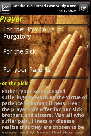 daily-catholic-prayers for android screenshot