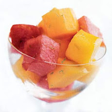 Watermelon and Mango with Lime