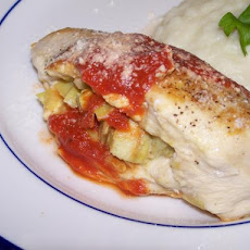 Parmesan Artichoke Stuffed Chicken Breasts