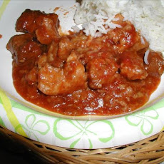 Spiced Pork Stew (Crock Pot)