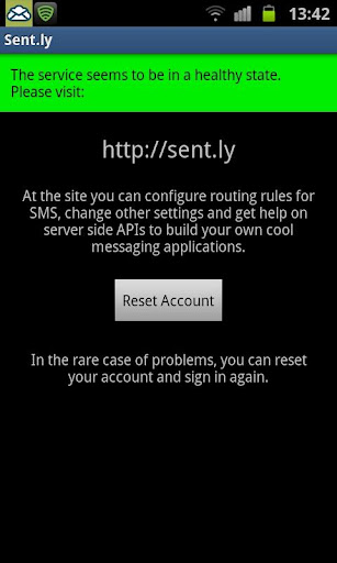 Sent.ly SMS Gateway API