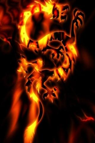 3D fire Dragon 1