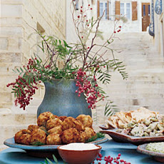 Zucchini Fritters with Herbs and Cheese