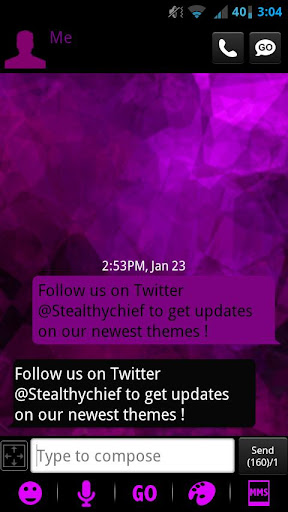 【免費個人化App】GO SMS Evil Purple Theme-APP點子