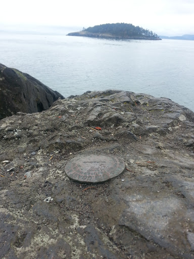 Deception Pass Geodetic Survey Reference Mark