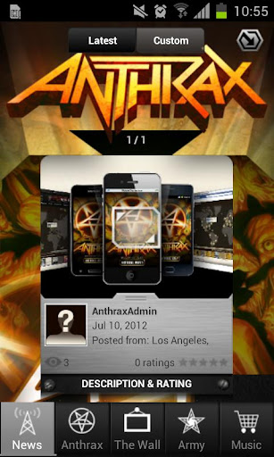 Anthrax: Army