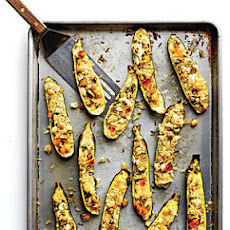 Persian Rice-Stuffed Zucchini with Pistachios and Dill
