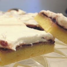 Lemon-Raspberry Cream Bars