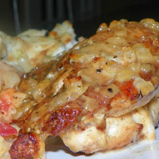 Roasted Chicken With Thyme and Honey Cream