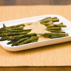 Roasted Asparagus With Hollandaise Sauce