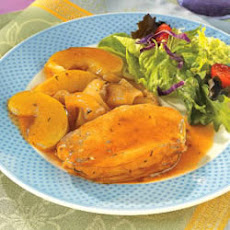 Golden Mushroom Pork & Apples