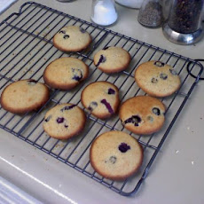 Fresh Blueberry Drop Cookies