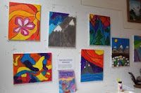 Ted Harrison Inspired Paintings