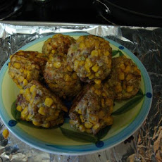 Tasty Baked Corn Balls