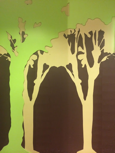 Rainforest Trees Mural