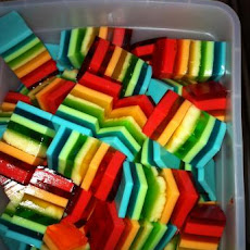 Rainbow Jello