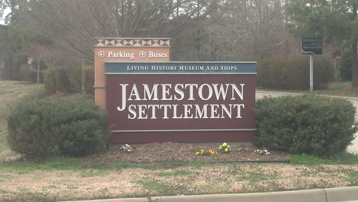 Entrance to Jamestown Settlement