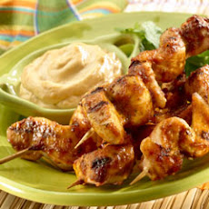 Chipotle Cilantro Chicken Skewers