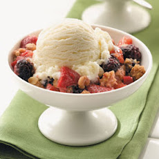 Berry Delicious Rhubarb Crisp Recipe