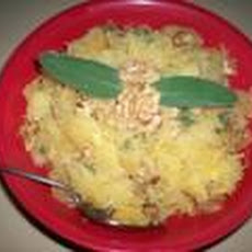 Spaghetti Squash With Sage and Walnuts