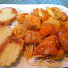 Country Chicken Spaghetti