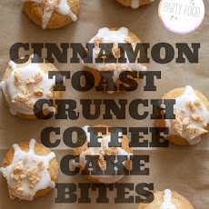 Cinnamon Toast Crunch Coffee Cake Bites