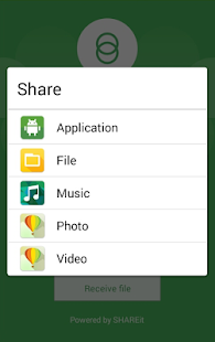 Share Link – File Transfer Screenshot