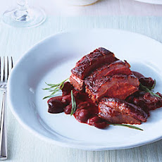 Duck Breast with Sweet Cherry Sauce
