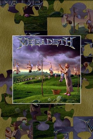 megadeth-puzzle for android screenshot