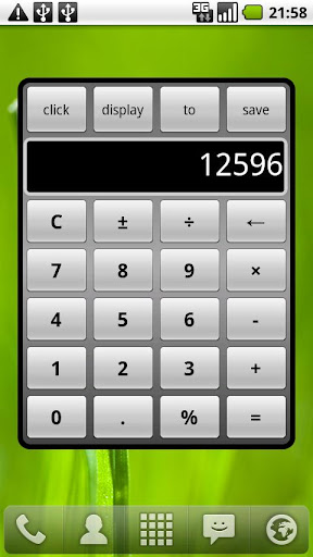 Calculator Widget