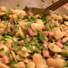 Fava Bean Salad With Jamon and Fresh Mint